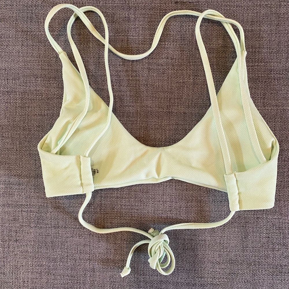 Textured mint green bikini - Picture 6 of 10